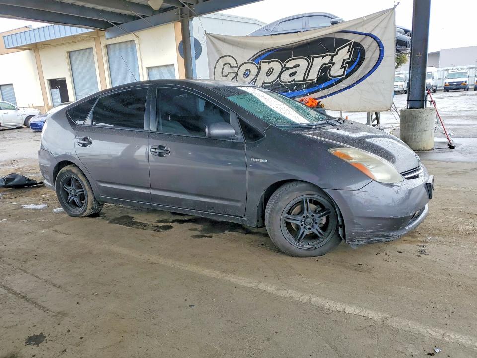 2007 Toyota Prius VIN JTDKB20U273277291 COPART salvage auction — FRONT END, Ca - Salvage Certificate, sold $350 on 2026-07-07 (photo 4)