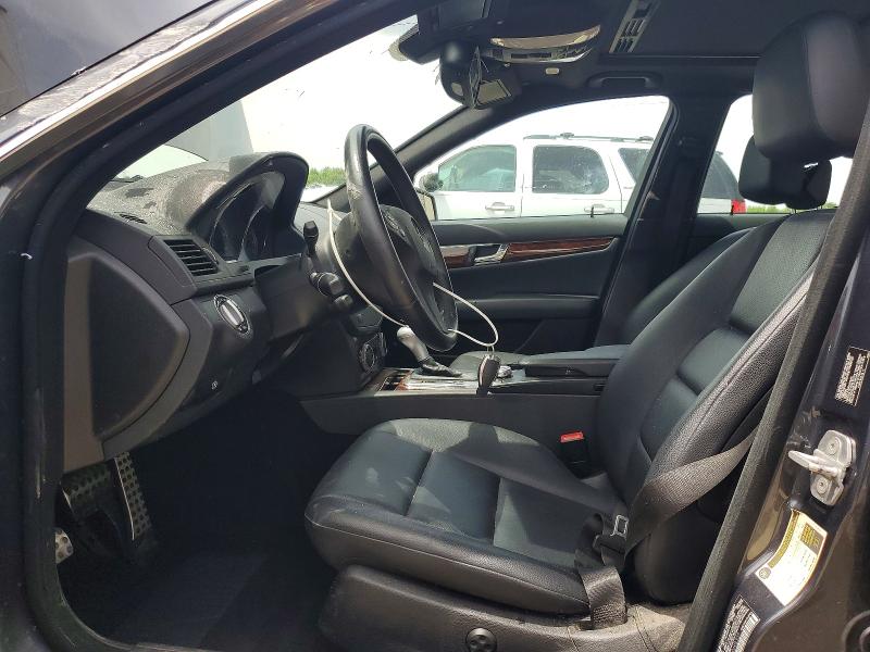 2010 Mercedes-benz C-klasse VIN WDDGF5EB9AR098355 COPART salvage auction — FRONT END, Tn - Salvage Certificate, sold $425 on 2026-07-14 (photo 7)