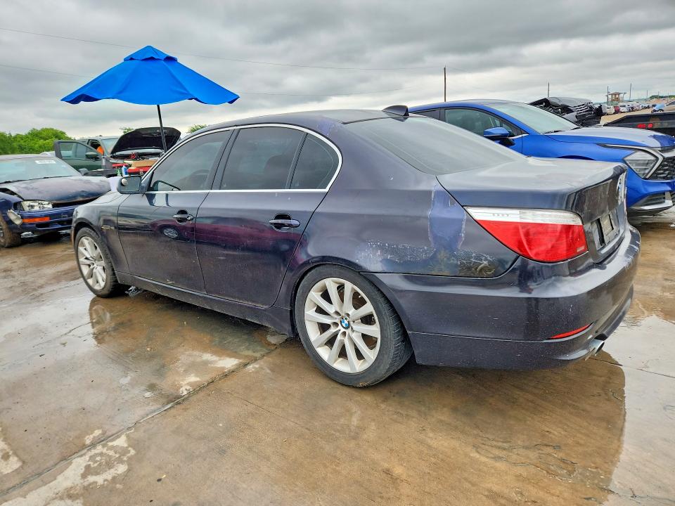 2008 BMW 5 series VIN WBANV93528CZ65484 COPART salvage auction — REJECTED REPAIR, Tx - Salvage Vehicle Title, sold $625 on 2026-07-09 (photo 2)