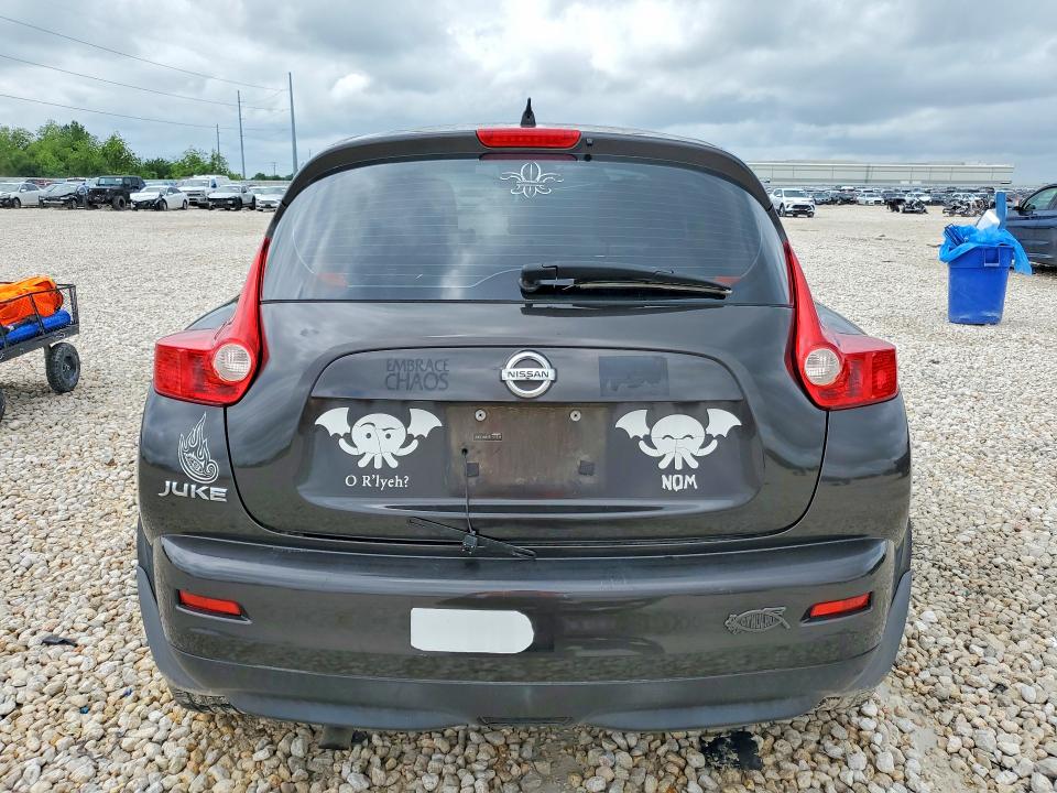 2011 Nissan Juke VIN JN8AF5MRXBT007956 COPART salvage auction — FRONT END, Tx - Salvage Vehicle Title, sold $975 on 2026-07-02 (photo 6)