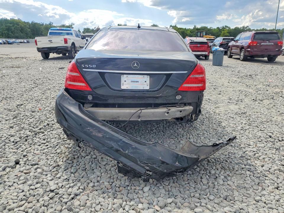 2012 Mercedes-benz S-klasse VIN WDDNG7DB5CA464427 COPART salvage auction — REAR END, Salvage Title, sold $6,000 on 2026-07-15 (photo 6)