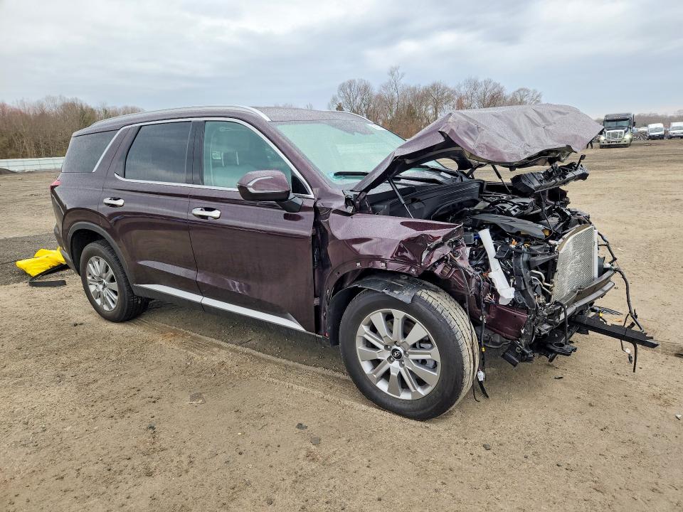 2024 Hyundai Palisade VIN KM8R2DGE6RU779125 COPART salvage auction — FRONT END, Ma - Cert Of Title-Salvage, sold $3,700 on 2026-07-15 (photo 4)