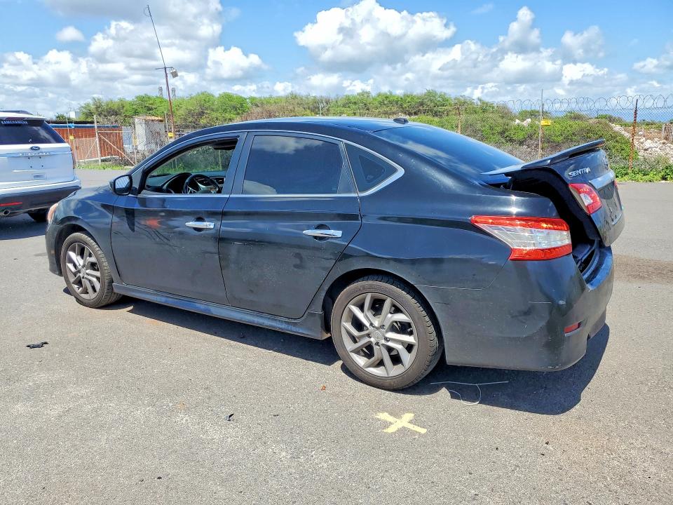 2013 Nissan Sentra VIN 3N1AB7AP1DL681994 COPART salvage auction — REAR END, HI - CERTIFICATE OF TITLE, sold $300 on 2026-07-06 (photo 2)