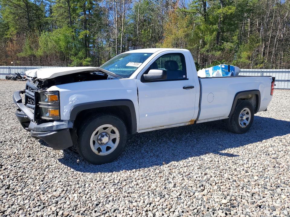 2014 Chevrolet Silverado 1500 VIN 1GCNCPEH7EZ325624 COPART salvage auction — FRONT END, Me - Cert Of Title-Salvage Collisio, sold $750 on 2026-07-02 (photo 1)