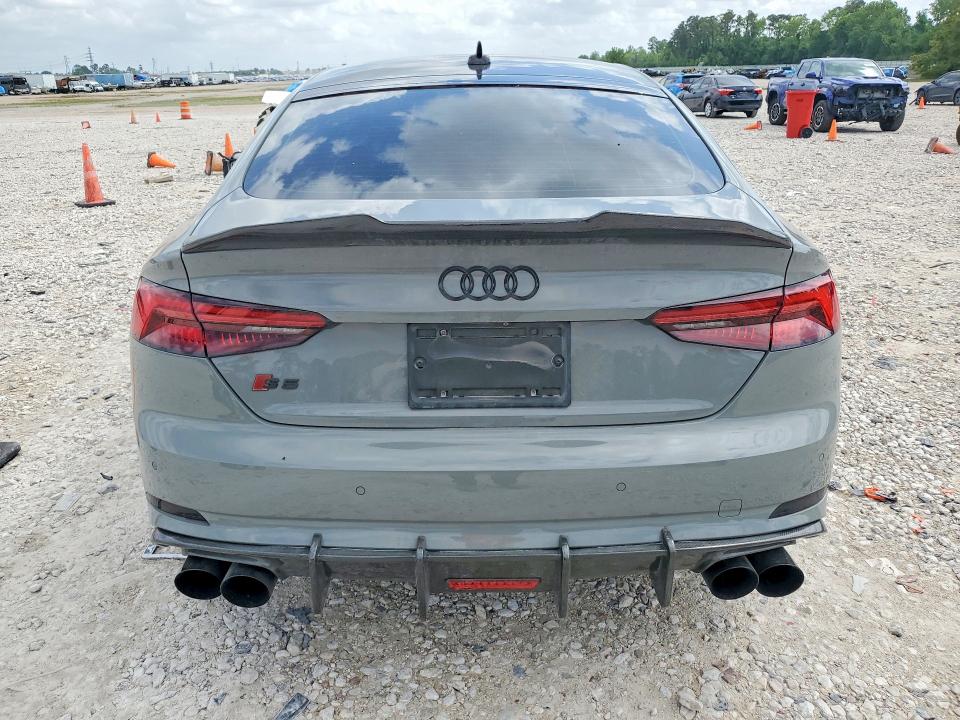 2019 Audi S5 VIN WAUB4CF59KA081155 COPART salvage auction — FRONT END, Tx - Certificate Of Title, sold $9,400 on 2026-07-07 (photo 6)