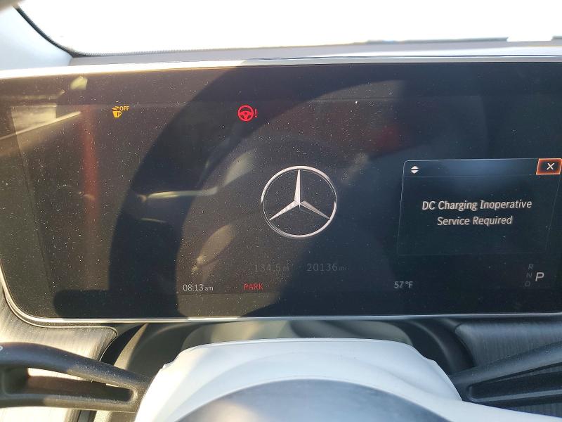 2023 Mercedes-benz Eqe VIN 4JGGM2CB6PA034553 COPART salvage auction — FRONT END, Salvage Title, sold $8,200 on 2026-07-24 (photo 9)