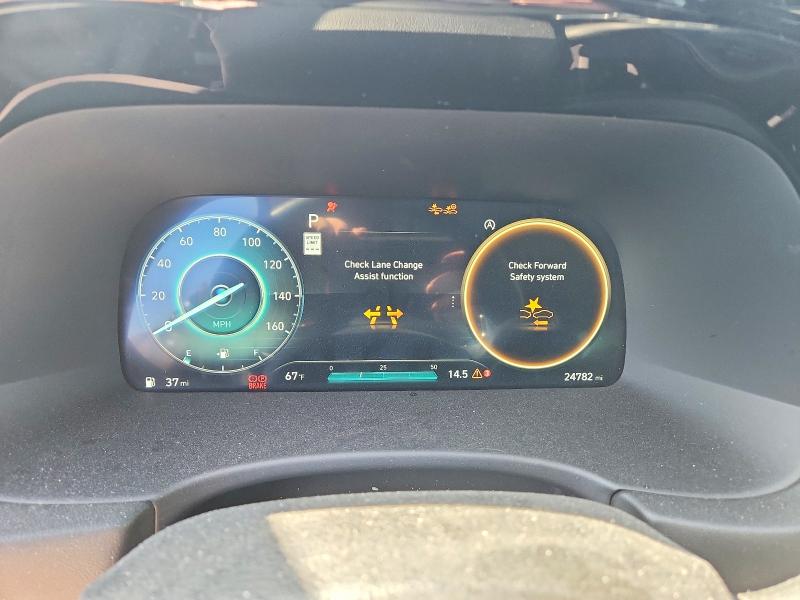 2024 Hyundai Palisade VIN KM8R44GE3RU794370 COPART salvage auction — FRONT END, Il - Salvage Certificate, sold $12,400 on 2026-07-13 (photo 9)