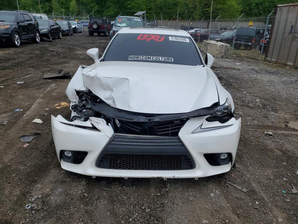 2016 Lexus Is VIN JTHCM1D21G5013886 COPART salvage auction — FRONT END, Md - Cert Of Salvage > 75% Damage, sold $250 on 2026-07-23 (photo 5)