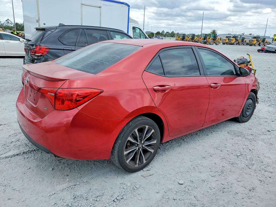 2017 Toyota Corolla VIN 5YFBURHEXHP658850 COPART salvage auction — FRONT END, Salvage Title, sold $3,150 on 2026-07-24 (photo 3)