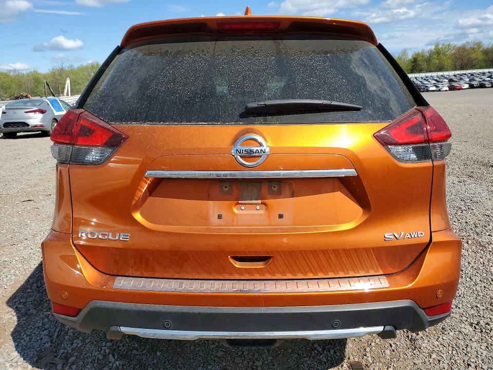 2019 Nissan Rogue VIN JN8AT2MV4KW379361 COPART salvage auction — FRONT END, Nj - Cert Of Title-Salvage, sold $1,900 on 2026-07-24 (photo 6)