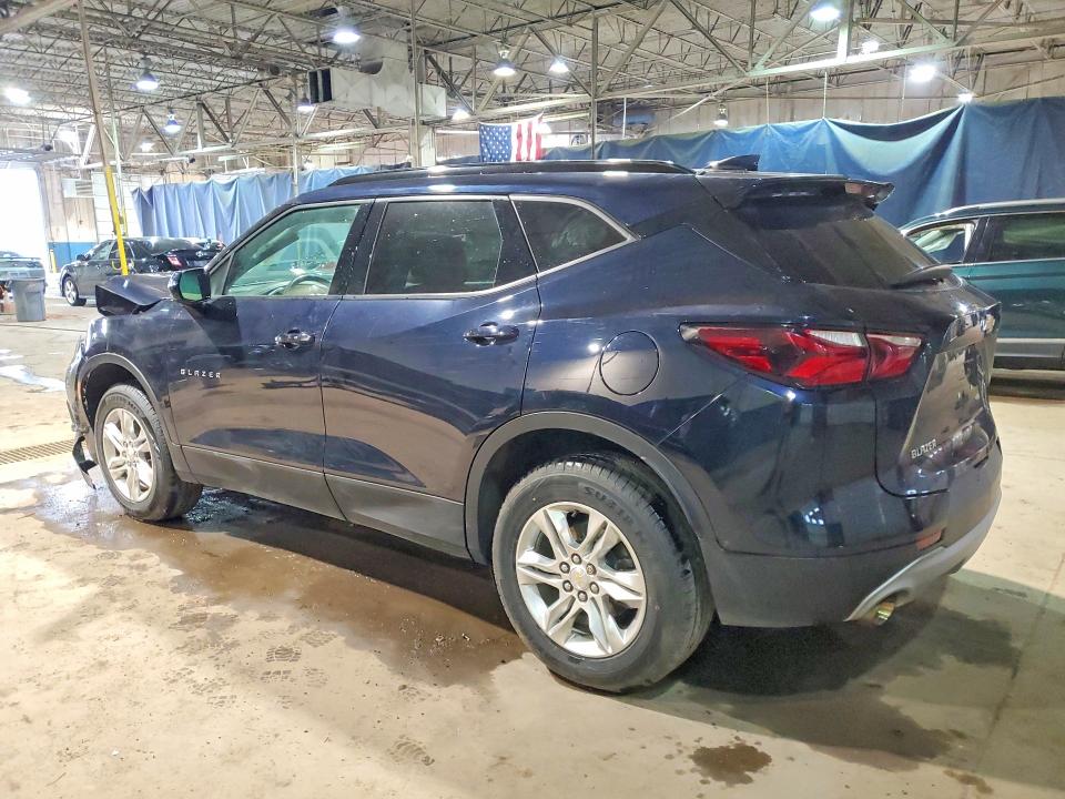 2020 Chevrolet Blazer VIN 3GNKBBRA9LS726874 COPART salvage auction — FRONT END, Mi - Certificate Of Title, sold $2,550 on 2026-07-03 (photo 2)