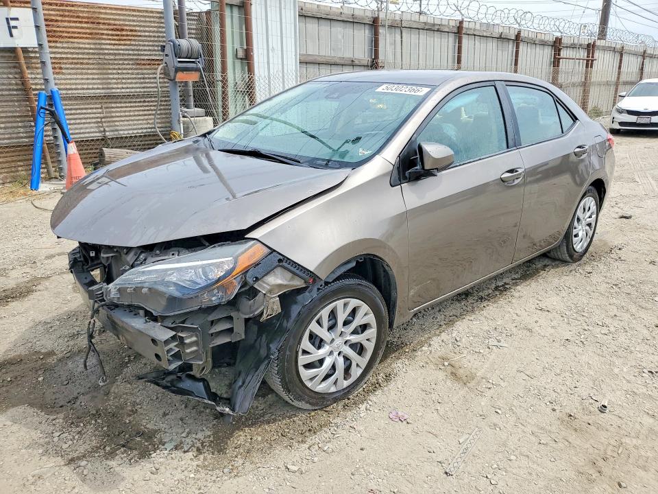 2018 Toyota Corolla VIN 5YFBURHEXJP842434 COPART salvage auction — FRONT END, Salvage Title, sold $2,550 on 2026-07-20 (photo 1)