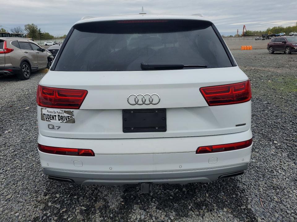 2019 Audi Q7 VIN WA1LAAF78KD033127 COPART salvage auction — FRONT END, Nj - Cert Of Title-Salvage, sold $9,500 on 2026-07-17 (photo 6)