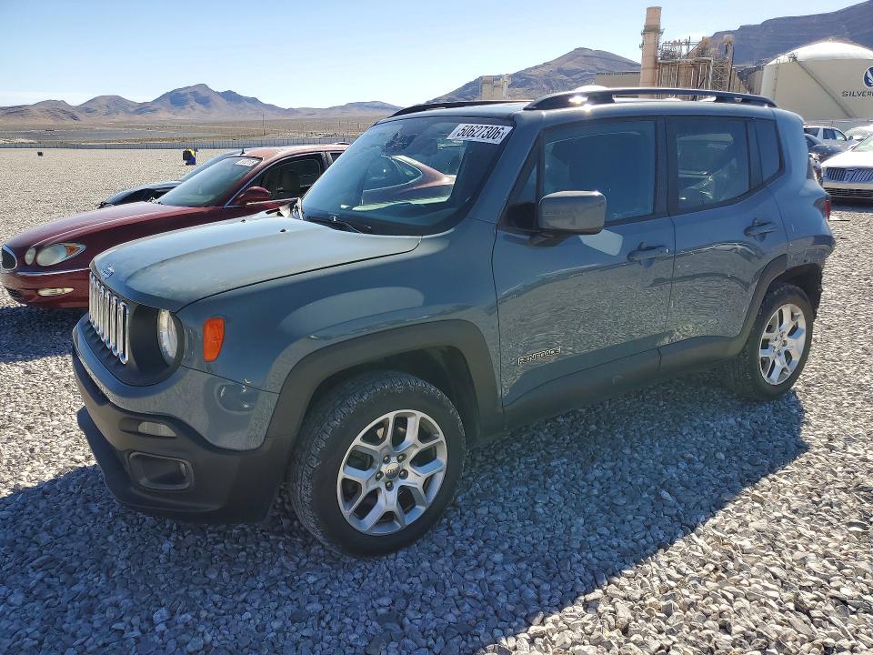 2017 Jeep Renegade VIN ZACCJBBB1HPG40051 COPART salvage auction — REAR END, Id - Salvage Certificate Of Title, sold $2,400 on 2026-07-15 (photo 1)