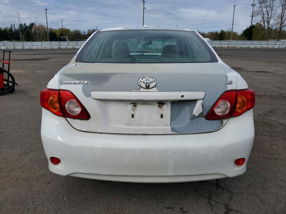 2010 Toyota Corolla VIN JTDBU4EE2AJ084908 COPART salvage auction — FRONT END, Or - Salvage Title Certificate, sold $550 on 2026-07-22 (photo 6)