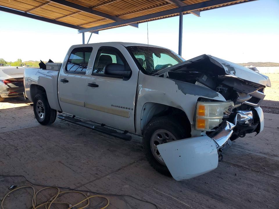 2008 Chevrolet Silverado VIN 3GCEK13C18G233260 COPART salvage auction — FRONT END, Az - Cert Of Title - Salvage, sold $650 on 2026-07-02 (photo 4)