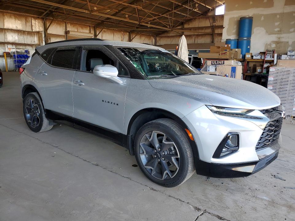 2021 Chevrolet Blazer VIN 3GNKBERS8MS562710 COPART salvage auction — REAR END, AZ - CERT OF TITLE - SALVAGE, sold $7,700 on 2026-07-27 (photo 4)