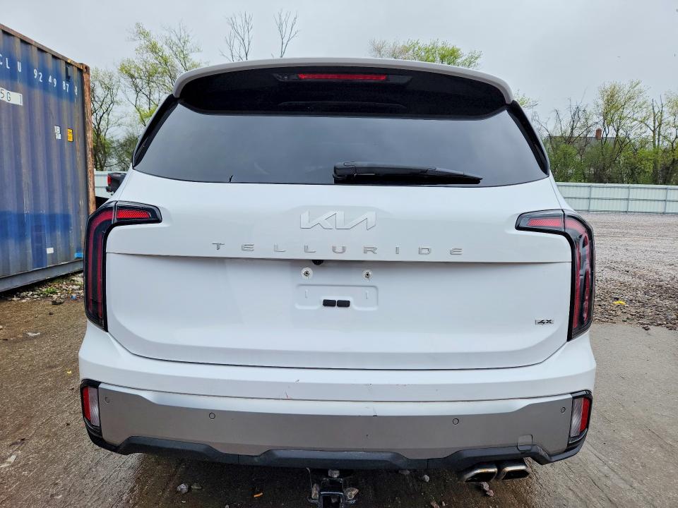 2023 Kia Telluride VIN 5XYP5DGC9PG326102 COPART salvage auction — FRONT END, Salvage Title, sold $7,400 on 2026-08-03 (photo 6)