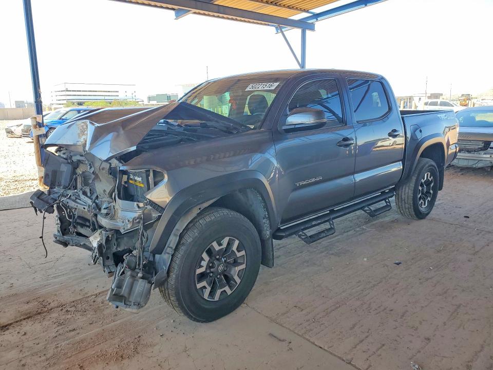 2020 Toyota Tacoma VIN 5TFCZ5AN1LX242298 COPART salvage auction — FRONT END, Az - Cert Of Title - Salvage, sold $2,000 on 2026-07-21 (photo 1)