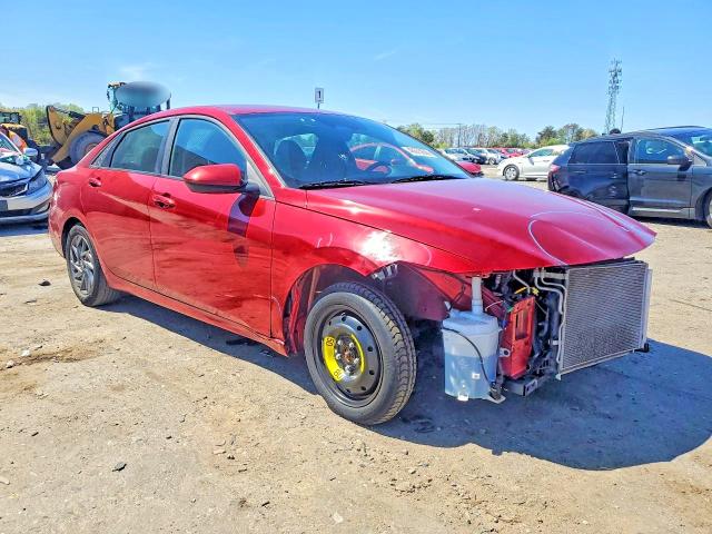2024 Hyundai Elantra VIN KMHLM4DG3RU675228 COPART salvage auction — FRONT END, Va - Cert Of Title - Salvage, sold $4,700 on 2026-07-08 (photo 4)