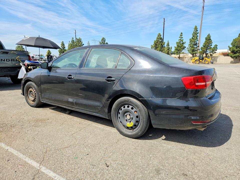 2015 Volkswagen Jetta VIN 3VW2K7AJ1FM321387 COPART salvage auction — NORMAL WEAR, Ca - Dis/Dlr/Exp Only Clean Title, sold $1,000 on 2026-07-02 (photo 2)