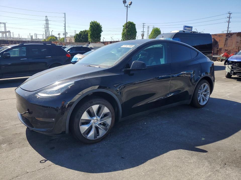 2021 Tesla Model y VIN 5YJYGDEE7MF233133 COPART salvage auction — FRONT END, Salvage Title, sold $5,000 on 2026-07-24 (photo 1)