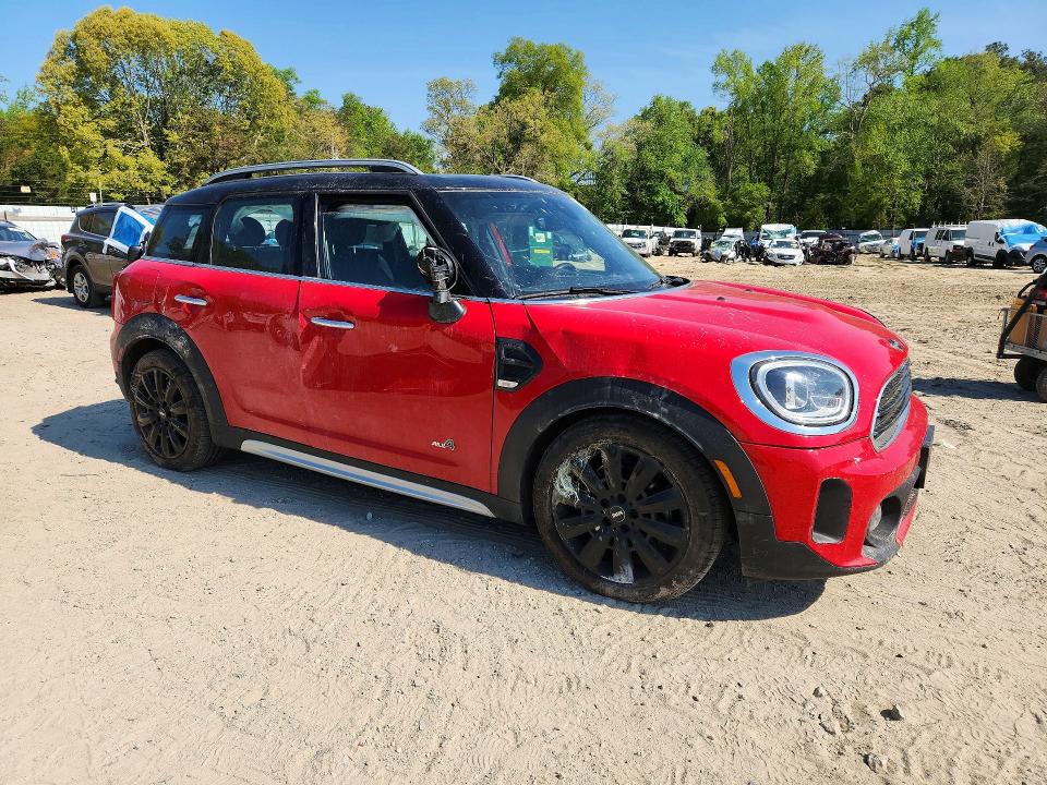 2022 Mini Cooper VIN WMZ43BR04N3N29822 COPART salvage auction — FRONT END, MD - CERT OF SALVAGE > 75% DAMAGE, sold $1,000 on 2026-07-21 (photo 4)