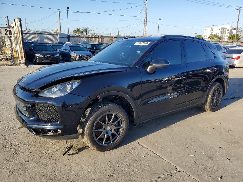 2020 Porsche Cayenne VIN WP1AA2AY7LDA08867 COPART salvage auction — FRONT END, Ca - Salvage Certificate, sold $17,400 on 2026-07-08 (photo 1)