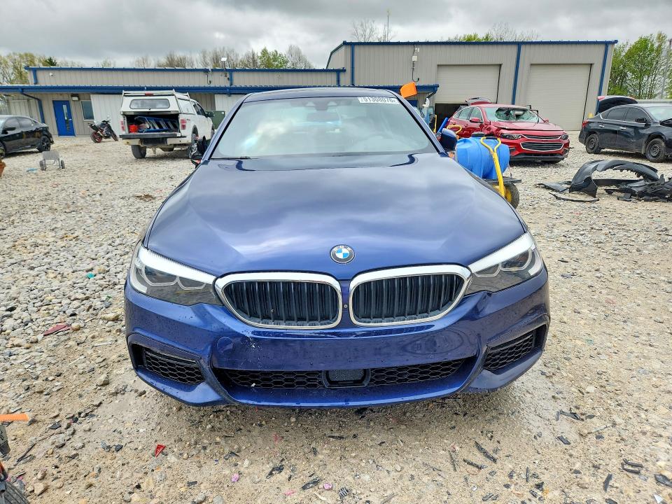 2018 BMW 5 series VIN WBAJA7C58JWA73178 COPART salvage auction — SIDE, MI - CERTIFICATE OF TITLE, sold $8,400 on 2026-07-02 (photo 5)