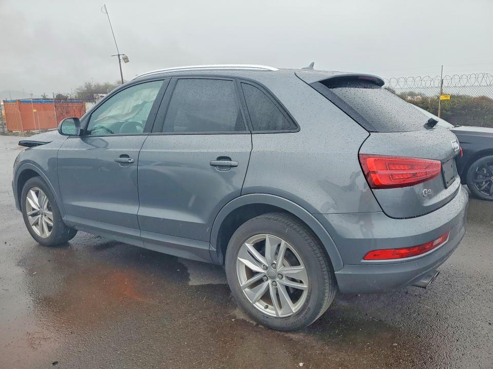 2017 Audi Q3 VIN WA1BCCFS4HR009392 COPART salvage auction — FRONT END, HI - CERTIFICATE OF SALVAGE, sold $1,200 on 2026-07-27 (photo 2)