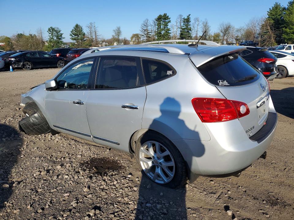 2013 Nissan Rogue VIN JN8AS5MV9DW642760 COPART salvage auction — FRONT END, MD - CERT OF SALVAGE > 75% DAMAGE, sold $450 on 2026-07-20 (photo 2)