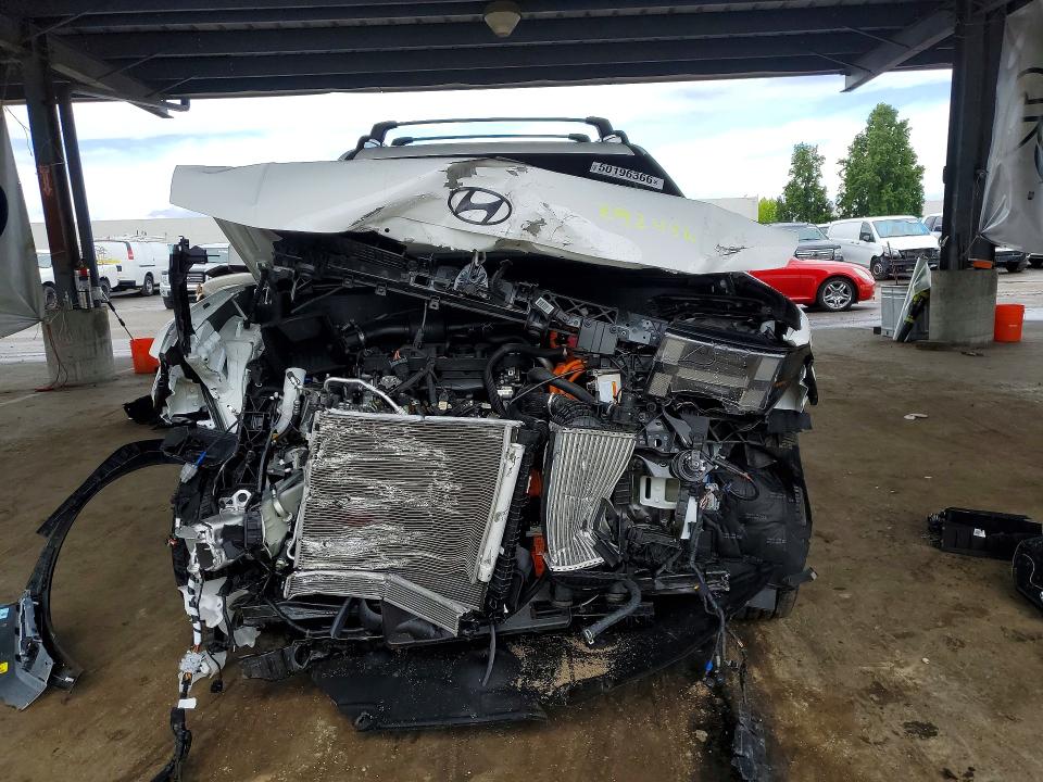 2025 Hyundai Santa fe VIN 5NMP5DG12SH066896 COPART salvage auction — FRONT END, Ca - Salvage Certificate, sold $6,900 on 2026-07-09 (photo 5)