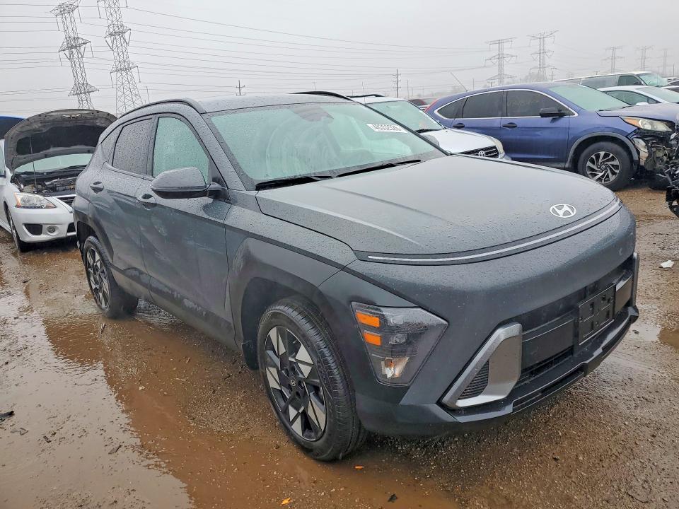 2025 Hyundai Kona VIN KM8HBCAB0SU217506 COPART salvage auction — SIDE, Il - Salvage Certificate, sold $9,900 on 2026-07-21 (photo 4)