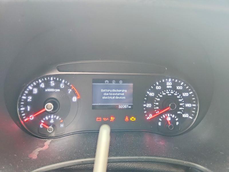 2020 Kia VIN KNDJ22AU9L7017841 COPART salvage auction — FRONT END, La - Cert Of Title-Salvage, sold $500 on 2026-07-23 (photo 9)