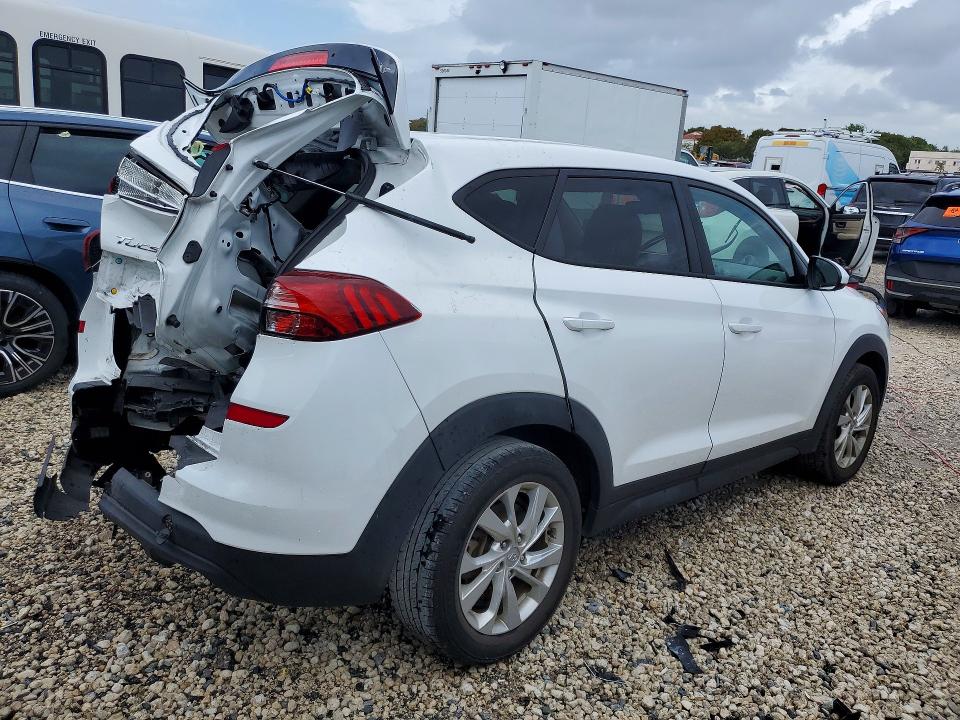 2021 Hyundai Tucson VIN KM8J23A47MU362502 COPART salvage auction — REAR END, FL - CERTIFICATE OF DESTRUCTION, sold $3,150 on 2026-07-27 (photo 3)