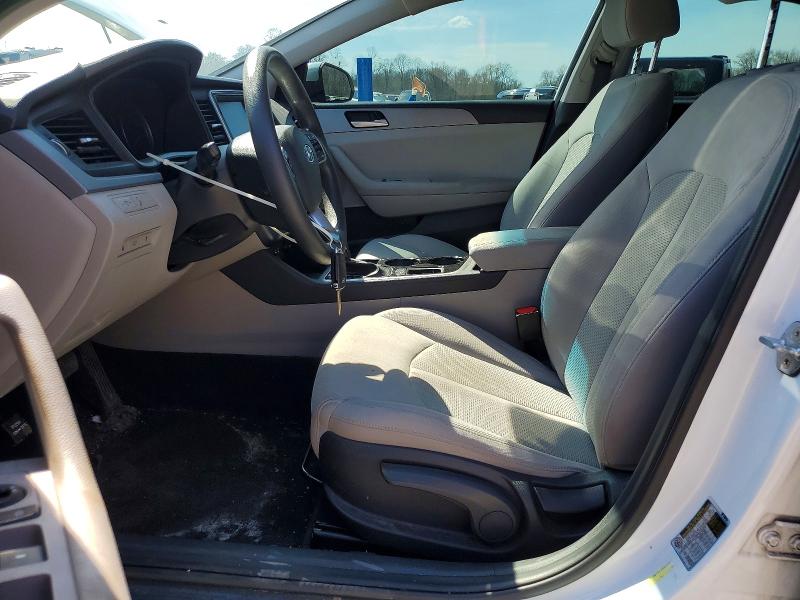2019 Hyundai Sonata VIN 5NPE24AF5KH814922 COPART salvage auction — FRONT END, Oh - Cert Of Title-Salvage, sold $1,650 on 2026-07-02 (photo 7)