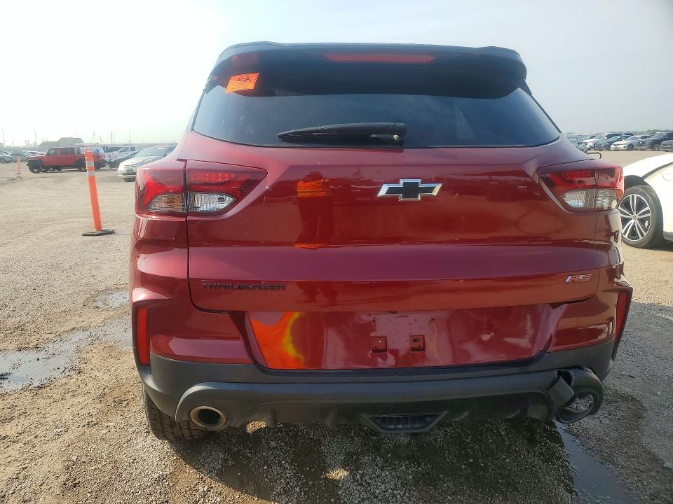 2022 Chevrolet Trailblazer VIN KL79MTSL1NB096685 COPART salvage auction — FRONT END, TX - CERTIFICATE OF TITLE, sold $150 on 2026-07-28 (photo 6)