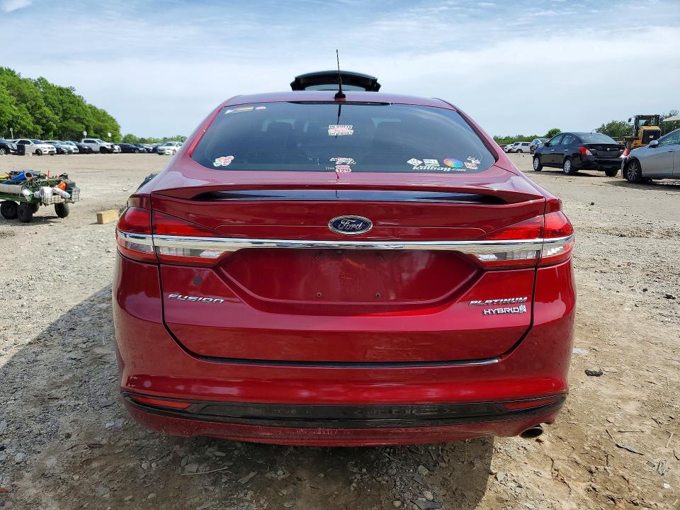 2018 Ford VIN 3FA6P0RU5JR119746 COPART salvage auction — FRONT END, GA - SALVAGE/FIRE DAMAGE, sold $450 on 2026-07-02 (photo 6)