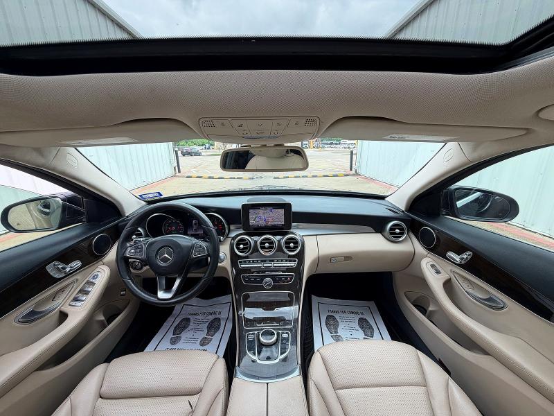 2018 Mercedes-benz C-klasse VIN 55SWF4JB4JU235776 COPART salvage auction — MINOR DENT/SCRATCHES, Tx - Certificate Of Title (P), sold $5,400 on 2026-07-03 (photo 9)