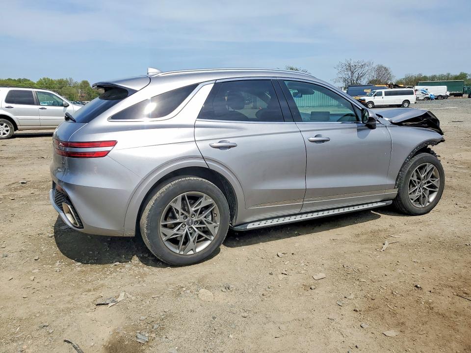 2023 Genesis Gv70 VIN KMUMADTBXPU137756 COPART salvage auction — FRONT END, Md - Cert Of Salvage > 75% Damage, sold $6,100 on 2026-07-07 (photo 3)