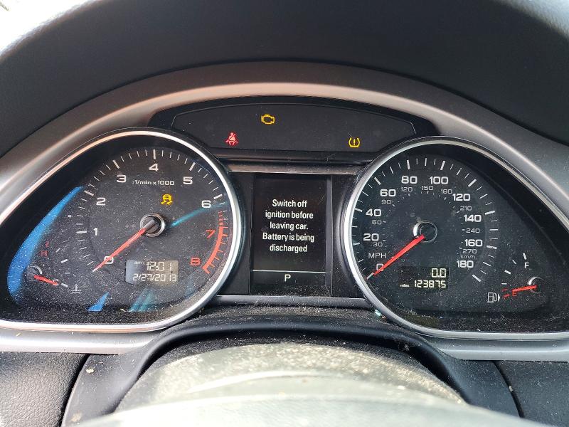 2014 Audi Q7 VIN WA1LGAFE8ED015762 COPART salvage auction — MINOR DENT/SCRATCHES, Ma - Certificate Of Title, sold $3,900 on 2026-07-30 (photo 9)