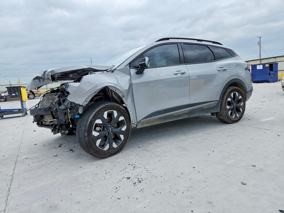 2023 Kia Sportage VIN 5XYK6CAF0PG048694 COPART salvage auction — FRONT END, Tx - Salvage Vehicle Title, sold $3,650 on 2026-07-14 (photo 1)