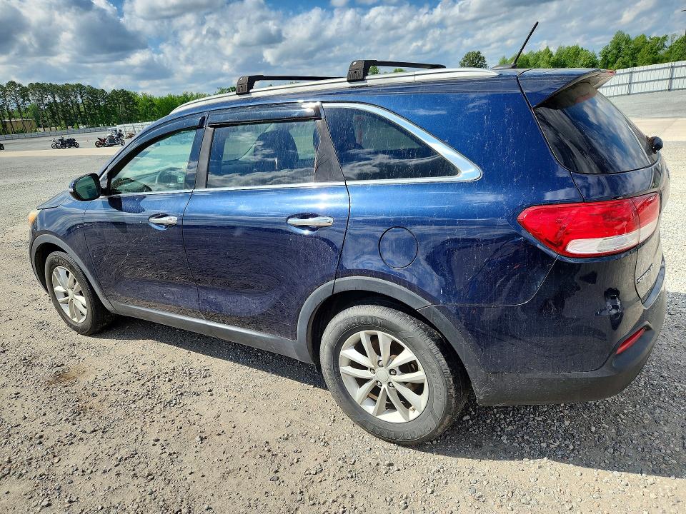 2016 Kia Sorento VIN 5XYPG4A54GG142559 COPART salvage auction — VANDALISM, Nc - Salvage Certificate Of Title, sold $225 on 2026-07-27 (photo 2)
