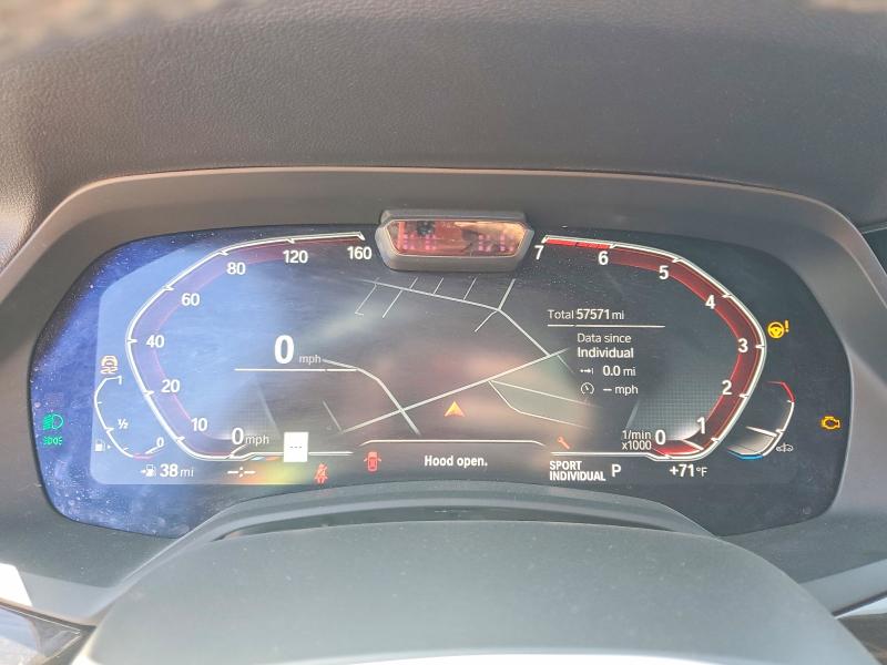 2019 BMW X7 VIN 5UXCX4C55KLB39499 COPART salvage auction — Front End, AZ - DIS/DLR/EXP ONLY SALVAGE TITLE, sold $29,500 on 2026-05-22 (photo 9)