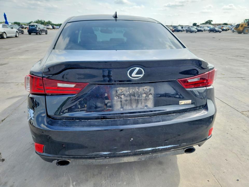2014 Lexus Is VIN JTHBF1D25E5029589 COPART salvage auction — FRONT END, TX - SALVAGE VEHICLE TITLE (P), sold $3,500 on 2026-07-02 (photo 6)