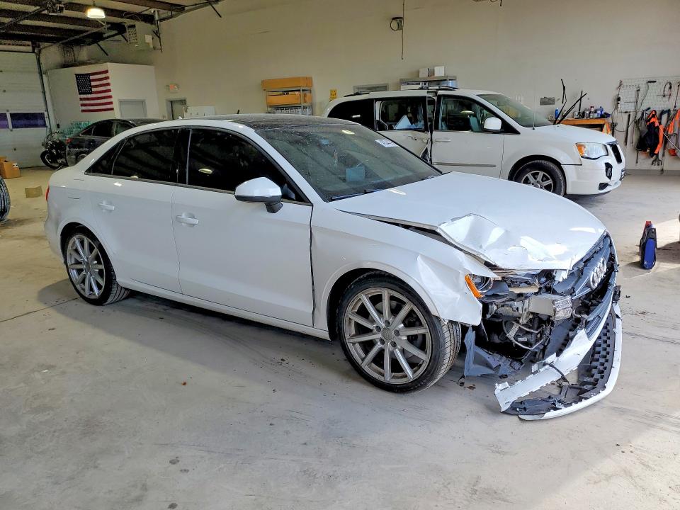 2015 Audi A3 VIN WAUB8GFF3G1089294 COPART salvage auction — FRONT END, Salvage Title, sold $3,100 on 2026-07-17 (photo 4)