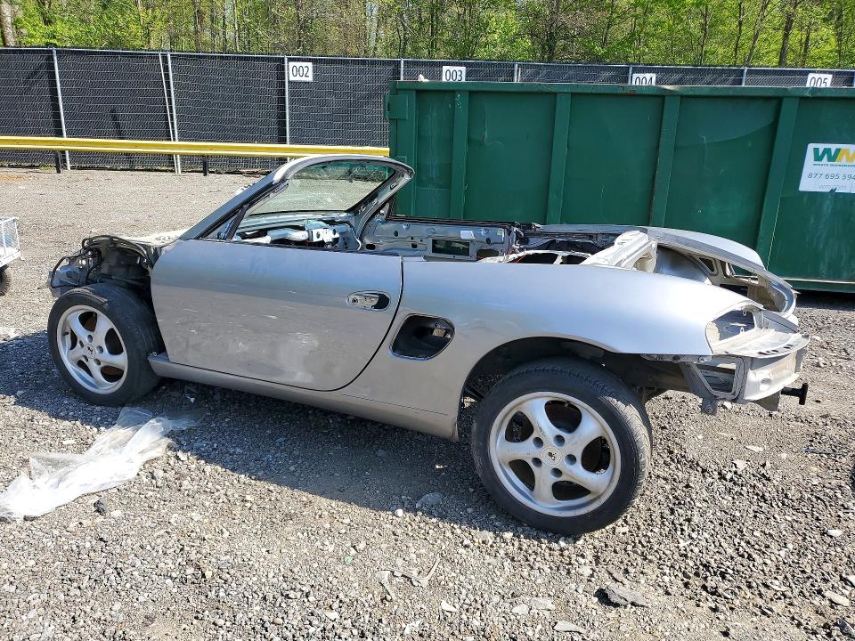 2004 Porsche Boxster VIN WP0CB29844U661704 COPART salvage auction — STRIPPED, Md - Parts Only-No Title Letter, sold $200 on 2026-07-31 (photo 2)