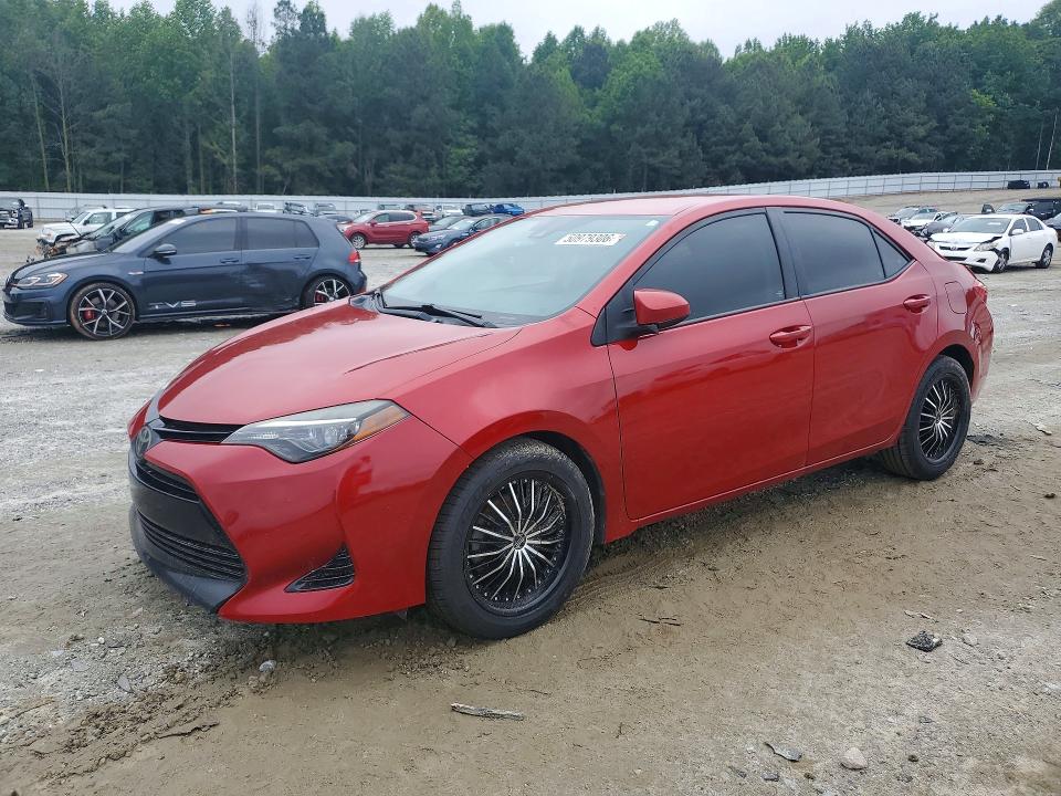 2018 Toyota VIN 5YFBURHE8JP738296 COPART salvage auction — SIDE, Ga - Cert Of Title-Salvage, sold $3,500 on 2026-07-08 (photo 1)