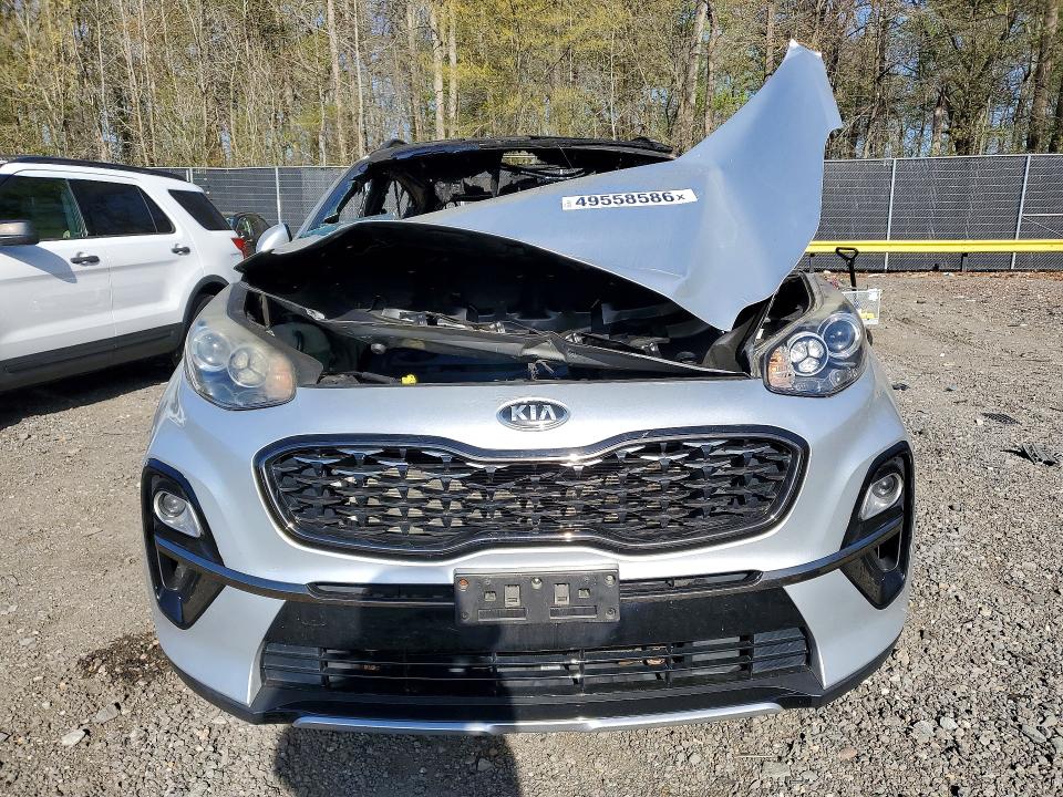 2020 Kia Sportage VIN KNDP63AC6L7657503 COPART salvage auction — Burn Interior, MD - CERT OF SALVAGE > 75% DAMAGE, sold $1,550 on 2026-07-24 (photo 5)