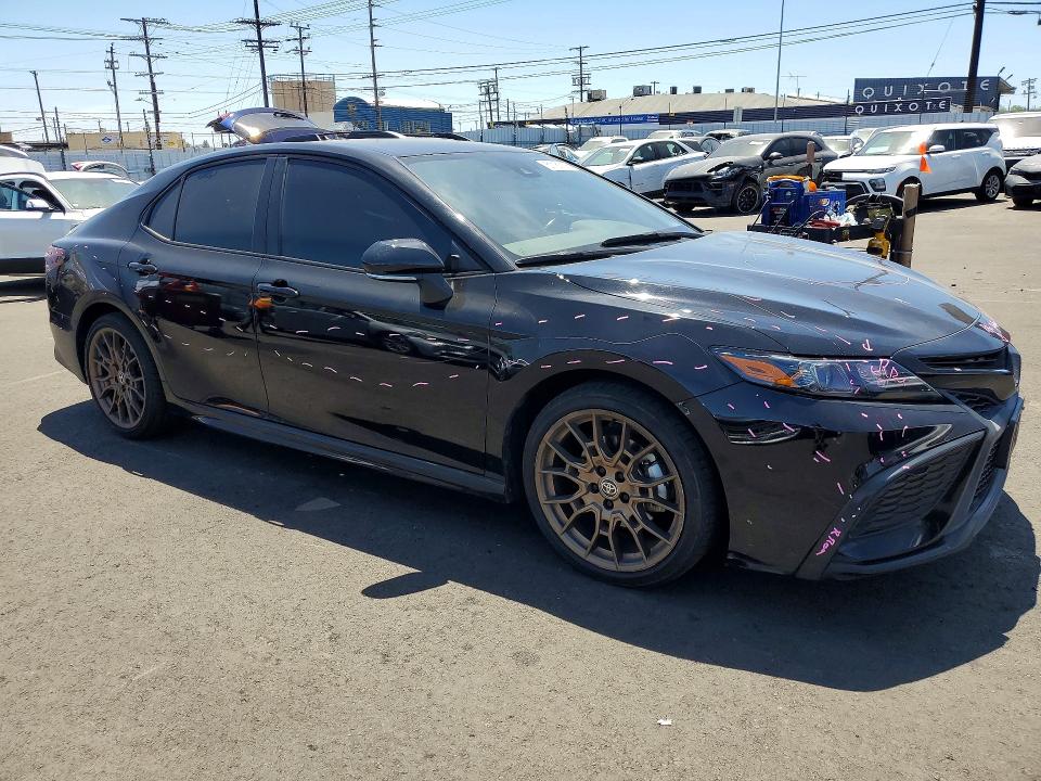 2024 Toyota Camry solara VIN 4T1T31AK4RU062609 COPART salvage auction — VANDALISM, CA - SALVAGE CERTIFICATE, sold $12,100 on 2026-07-06 (photo 4)